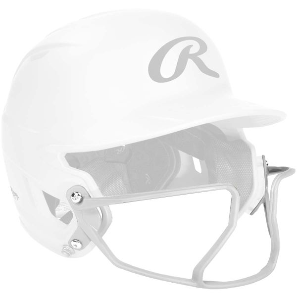 Rawlings | Masque de champs de softball Fastpitch Hi-VIZ | Blanc | Jeunesse