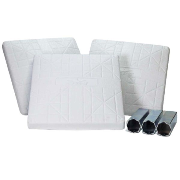 Rogers 15" Pro-Style Bases & Anchors, Set/3