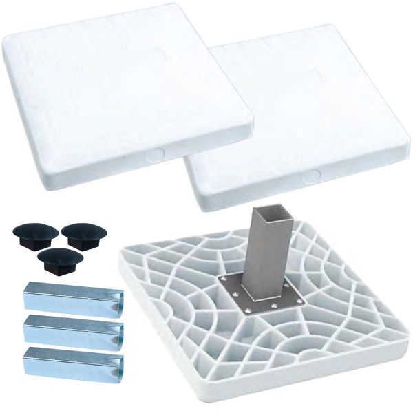 Champro 15" Impact Pro-Style Bases & Anchors, Set/3