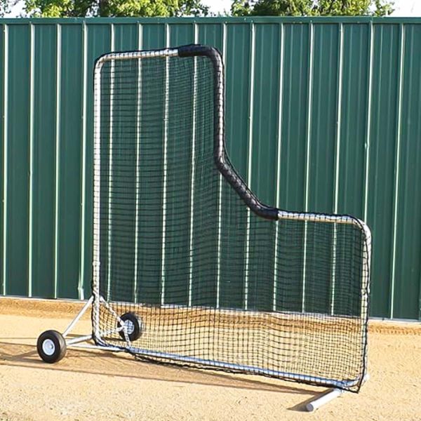 Athletic Connection Pro 8'x8' Lightweight Baseball Protective L-Screen