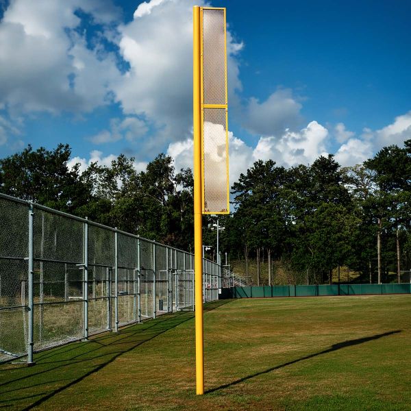 Athletic Connection 20'H Pro Varsity Baseball Foul Poles (pair)