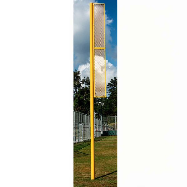 Athletic Connection 20'H Pro Varsity Baseball Foul Poles (pair)