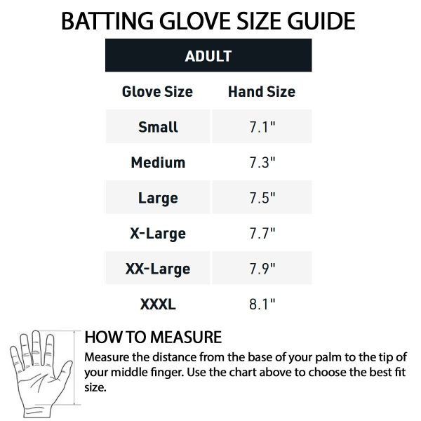 EVOSHIELD SRZ-1 - Gants de frappeur de baseball pour adulte