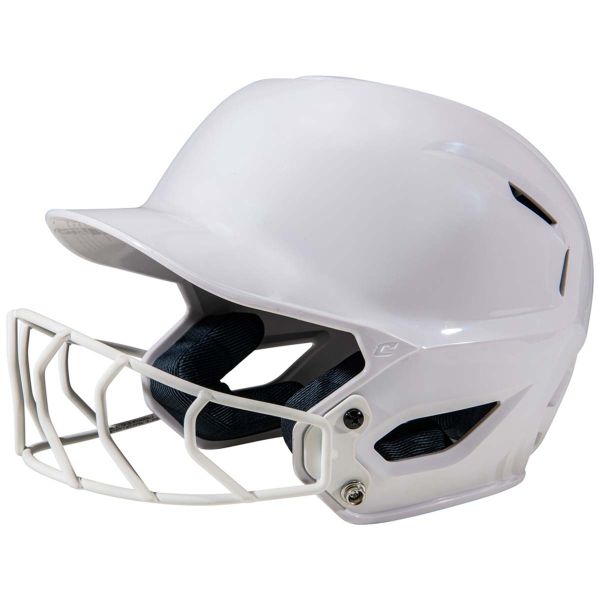 Champro HXE Fastpitch Uncoated Batting Helmet w/ Facemask (T-Ball, Youth, & Adult)