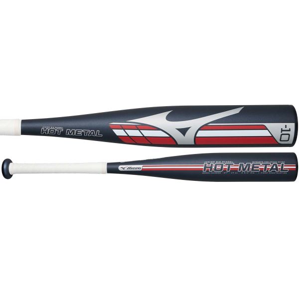 Mizuno B26 Hot Metal -10 (2-5/8") Coach Pitch USSSA Baseball Bat