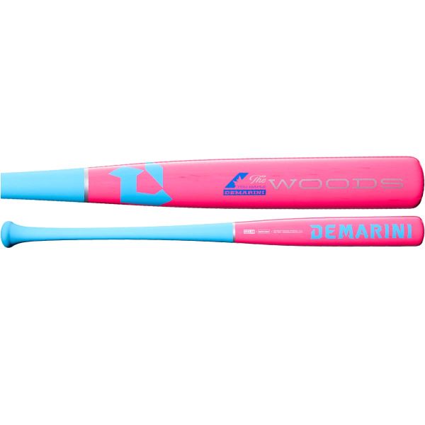 2026 DeMarini The Woods Pink Maple Wood Composite Baseball Bat-33"