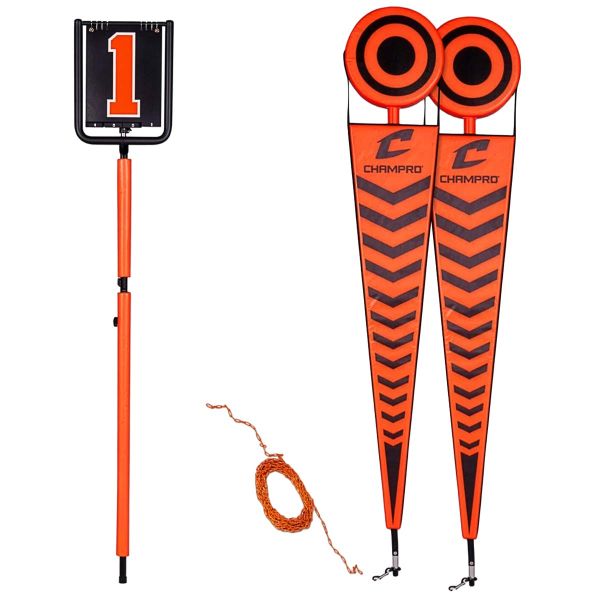 Champro Deluxe Football Chain Set & Down Box Set