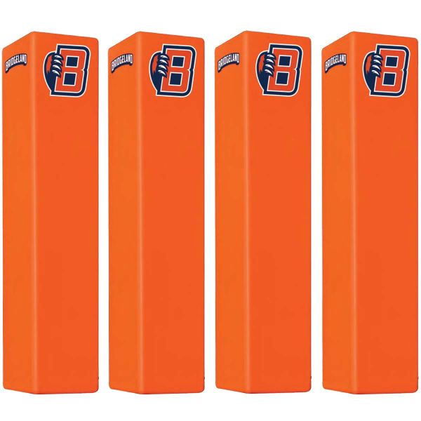 Fisher Weighted 7lb Molded Custom Printed End Zone Pylons