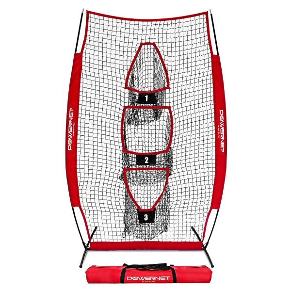 PowerNet 4'x8' Football QB Pass Accuracy Trainer Net
