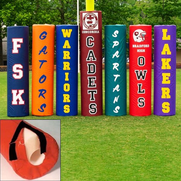 Fisher 13" dia. VARSITY Football Goal Post Pads, GPP-400 (pair)