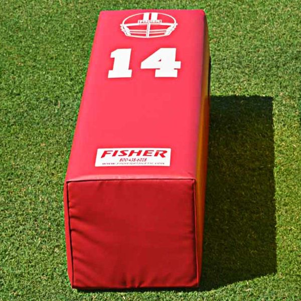 Fisher 14"H x 14"W x 50"L Stepover Football Dummy, SD14