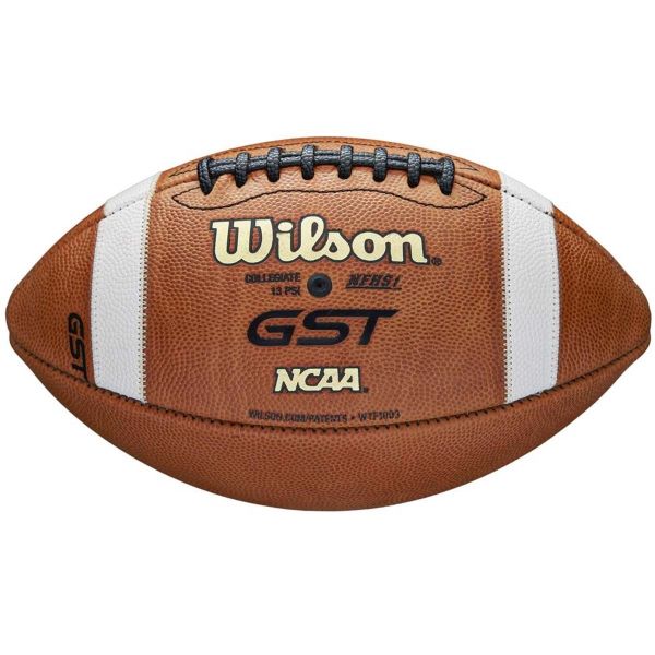 Wilson 1003 GST NCAA Official Size Tan Leather Game Football