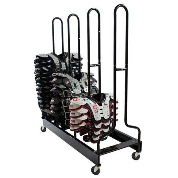 4-Stack Football Shoulder Pad Rack