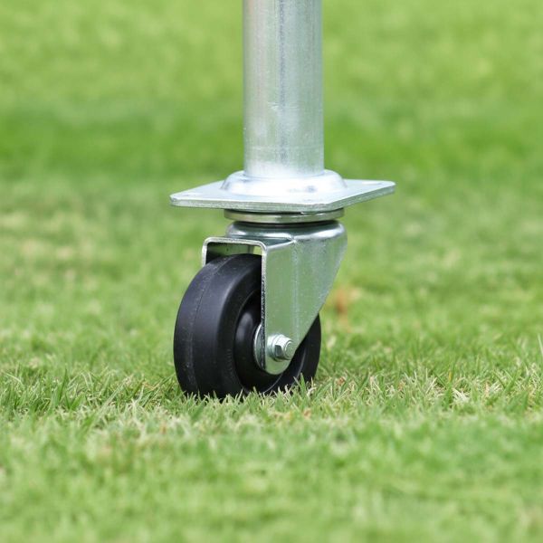 Fisher Wheel Kit for Open Football Chute, Set/4