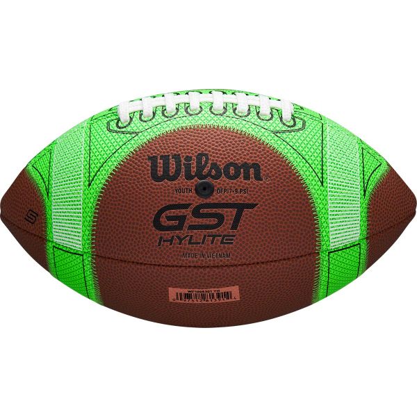 Wilson GST Speedskin Hylite Age 12-14 Youth Composite Football