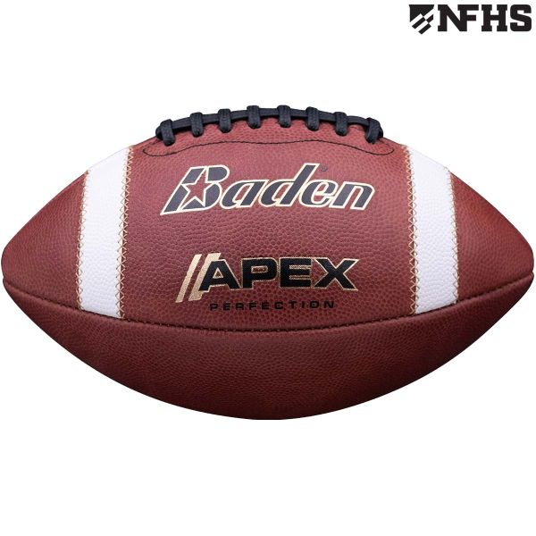 Baden Apex Perfection NFHS Official Size Leather Football