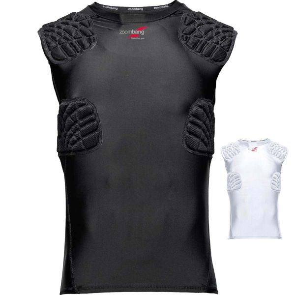 Zoombang Titan Sleeveless High Impact Shock Absorbing Padded Shirt