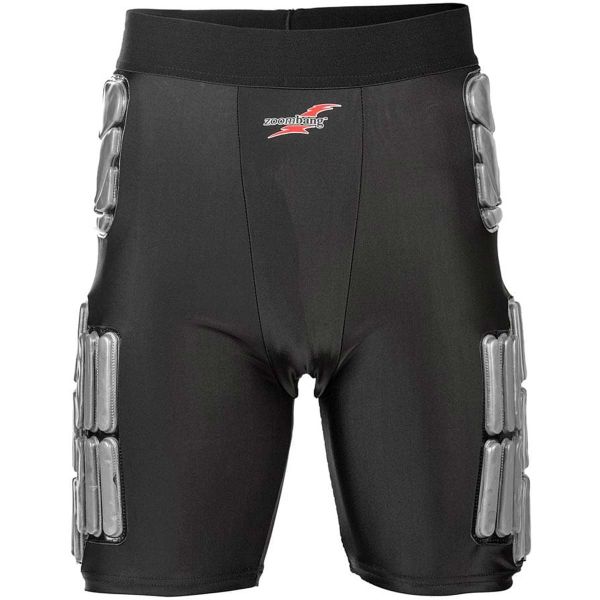 Zoombang Max Coverage High Impact Shock Absorbing Padded Short