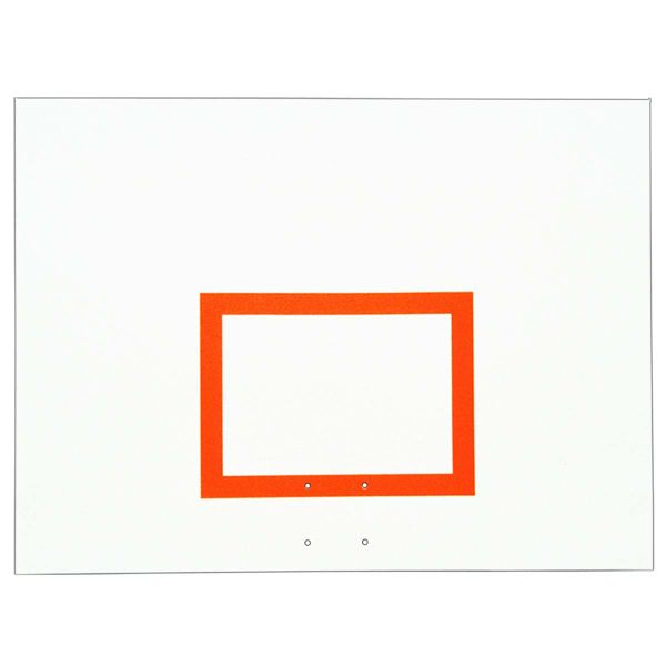 First Team 42"x60" Rectangular Steel Basketball Backboard