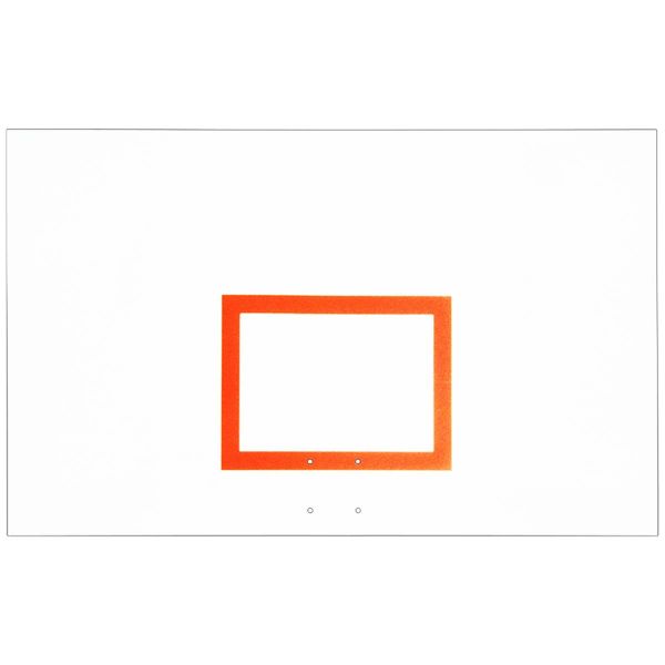 First Team 42"x72" Rectangular Steel Basketball Backboard