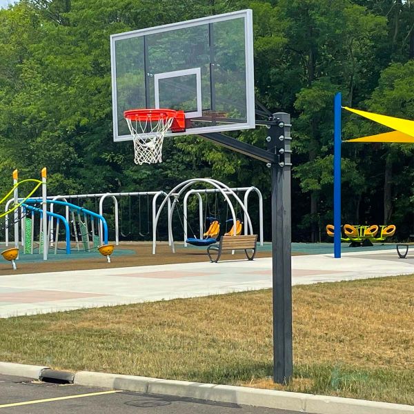 Gared Endurance 6" Square Basketball Hoop w/ Acrylic Backboard