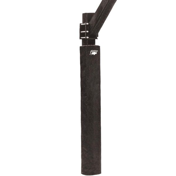 Bison 6" Square Outdoor Basketball System Post Pad, BA870PP-BK (each)