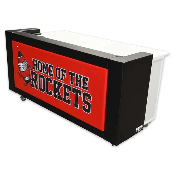 Fisher 5' Floor Mount Scorer's Table