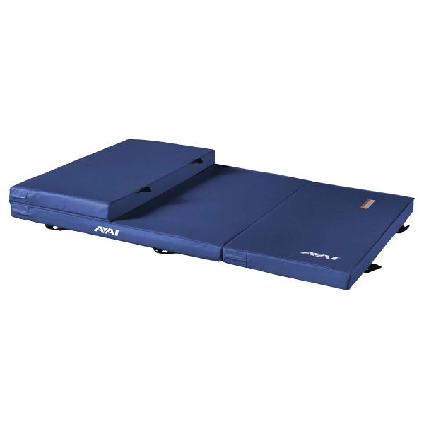 AAI 8'x12' 20cm Duo-Fold Gymnastics Landing Mat