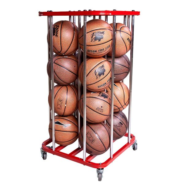 Bison Spacesaver Vertical Basketball Cart