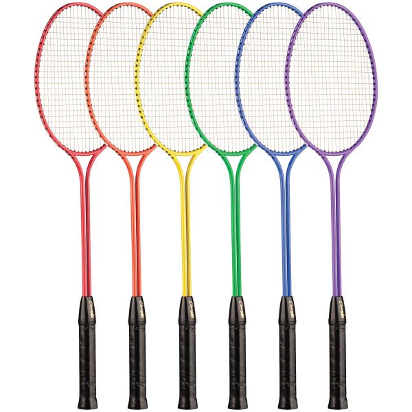 Champion set/6 Twin Shaft Steel Badminton Rackets