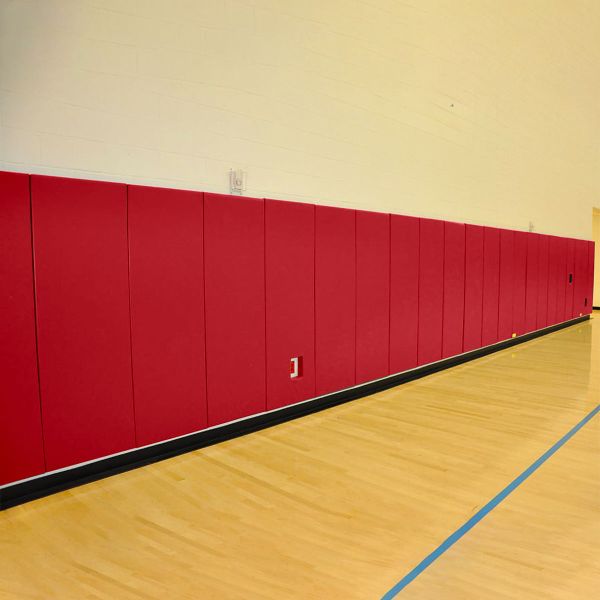 Sportsfield 2'x6' Gym Wall Pads w/ 1" Top & Bottom Nailing Margin