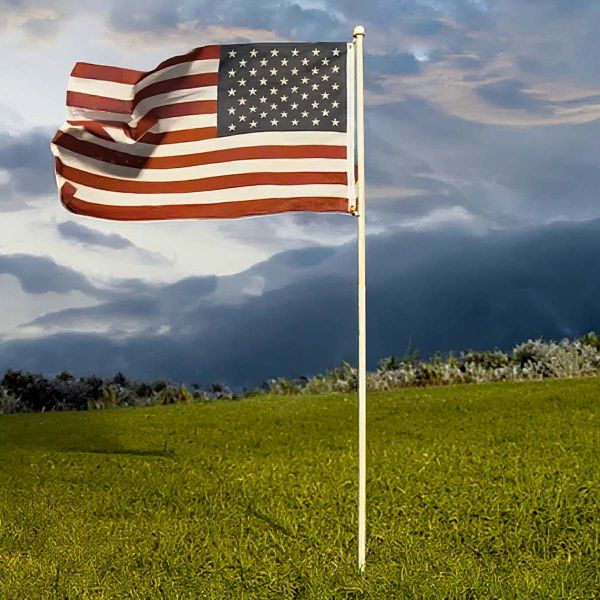 Advanced Sports MarkSmart&trade; Outdoor US Flag Pole Set