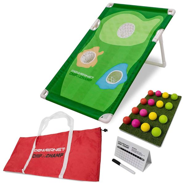 PowerNet Chip Champ Portable Golf Cornhole