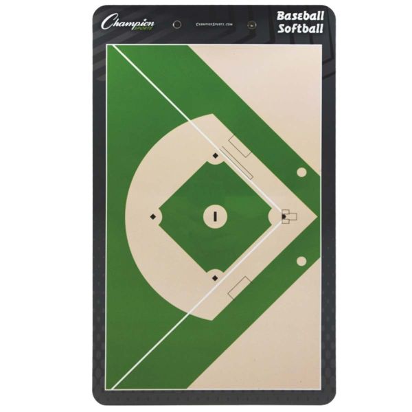 Champion 10"x16" Baseball / Softball Dry Erase Coaching Board, BSBOARD