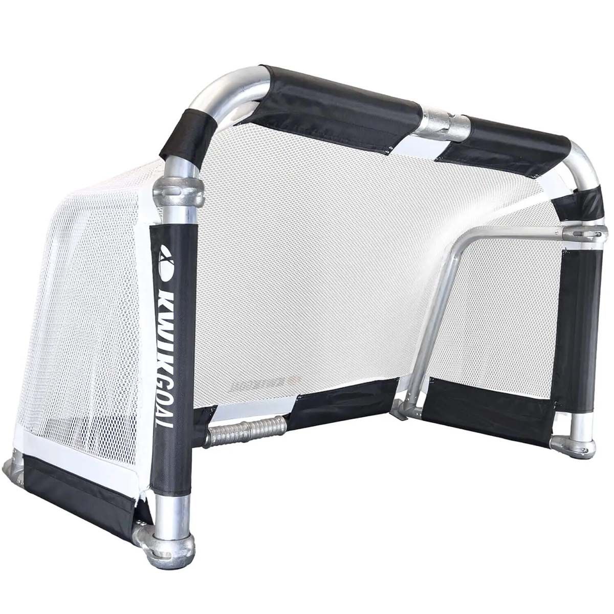 Schildkröt Football Goal XL, Portable and Foldable, Innovative Connection System with Shaft and Metal Hooks for Attachment, 200 x 100 x 100 cm, for Football, Handball, Hockey, 970985