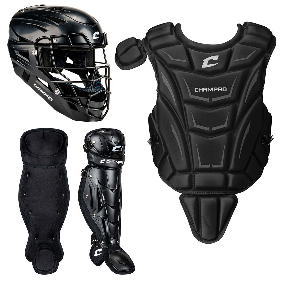 Champro Helmax 2.0 Ages 4-6 Tee Ball Catcher's Set - Anthem Sports