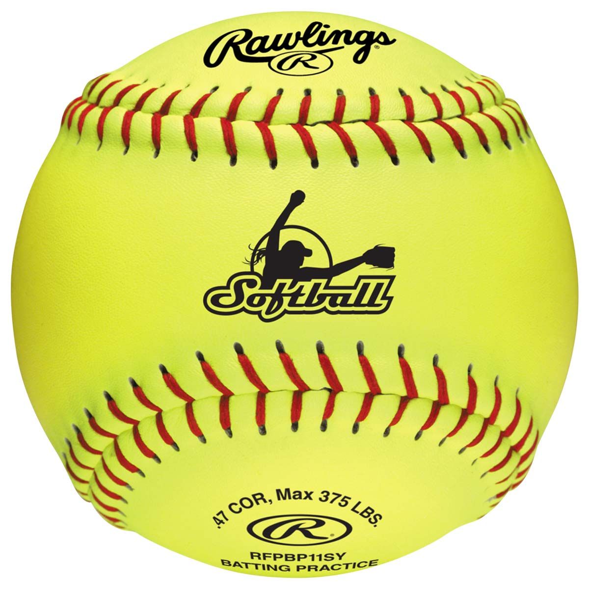 Rawlings Ultiate Practice Softballs Para uso en áquinas de