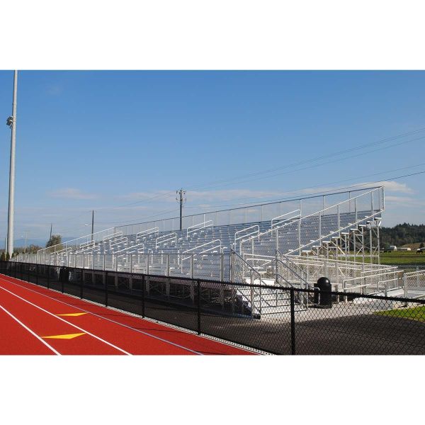 National Rec 15 Row Elevated ADA Bleachers w/ Ramps