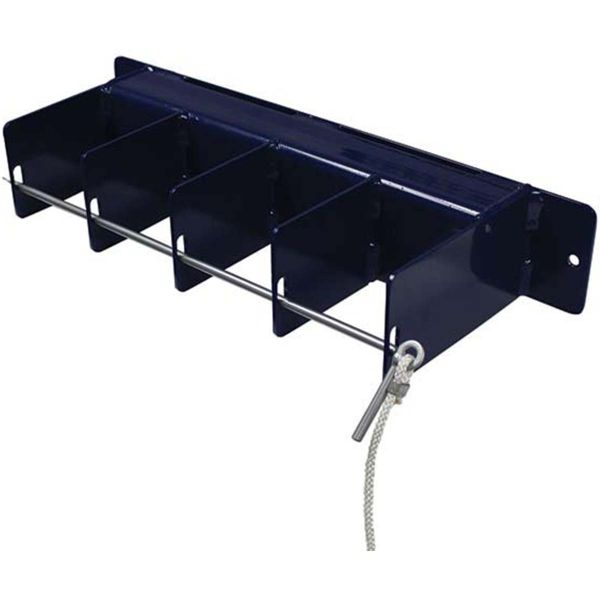 Spalding Volleyball 4 Upright Wall Rack