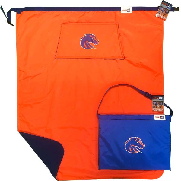 Wrapalap&reg; All Weather Fleece Leg Blanket With Pockets - Boise State