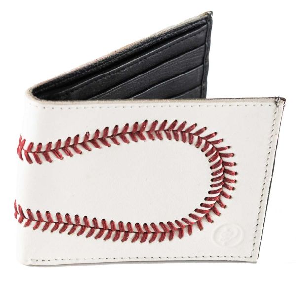 Genuine Leather Baseball Wallet