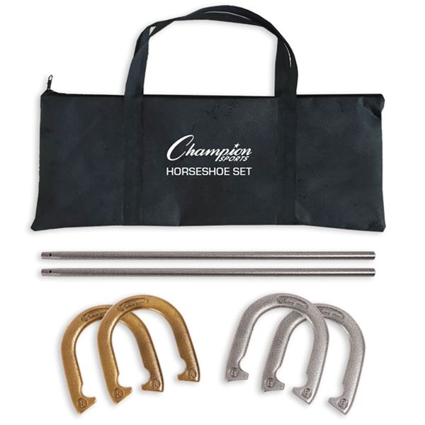 Champion Steel Horseshoe Set