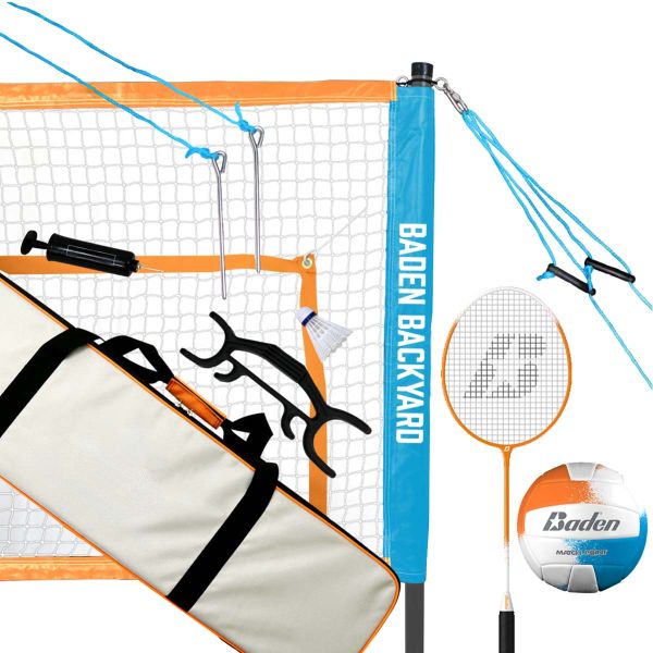 Baden Champions Volleyball/Badminton Set