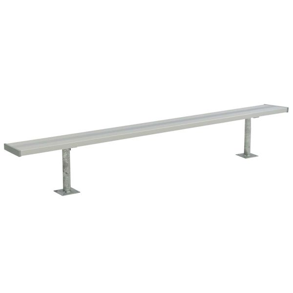 National Recreation Surface Mount Aluminum Team Player Bench