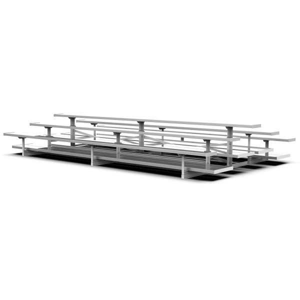 3 Row Tiered Back-to-Back Preferred Bleacher