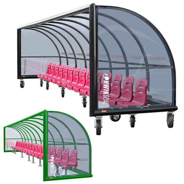 Kwik Goal Custom Shelter w/ Molded Seats