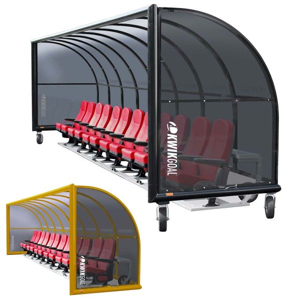 Kwik Goal Custom Shelter w/ Luxury Seats