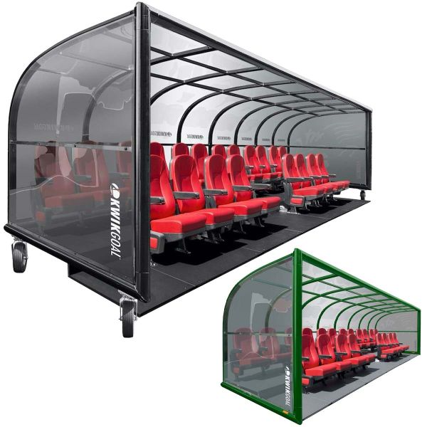 Kwik Goal Custom Two-Row Shelter w/ Luxury Seats