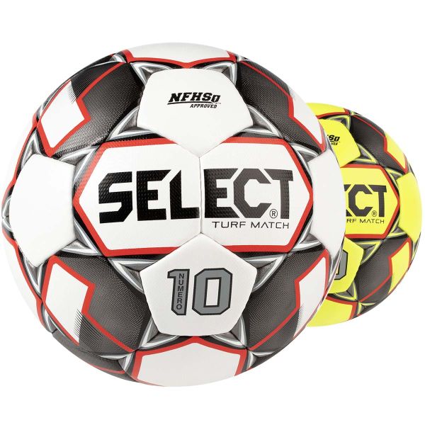 Select Club DB V20 Soccer Ball All White Size 5 NFHS Approved 
