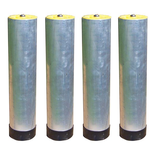Ground Sleeves for Jaypro Semi-Permanent Round Goals (set of 4)
